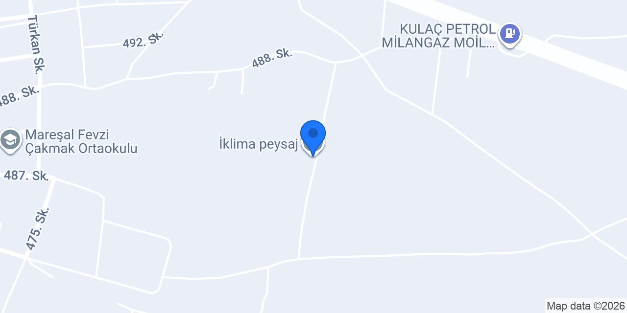 İklima peysaj konumu
