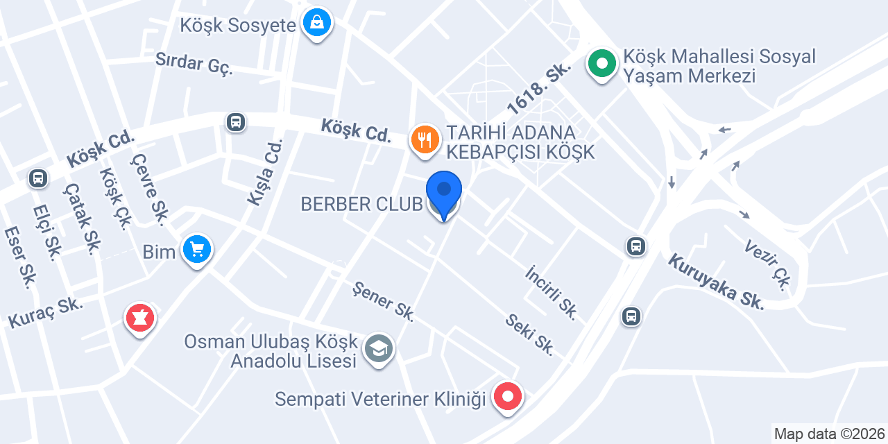 BERBER CLUB konumu
