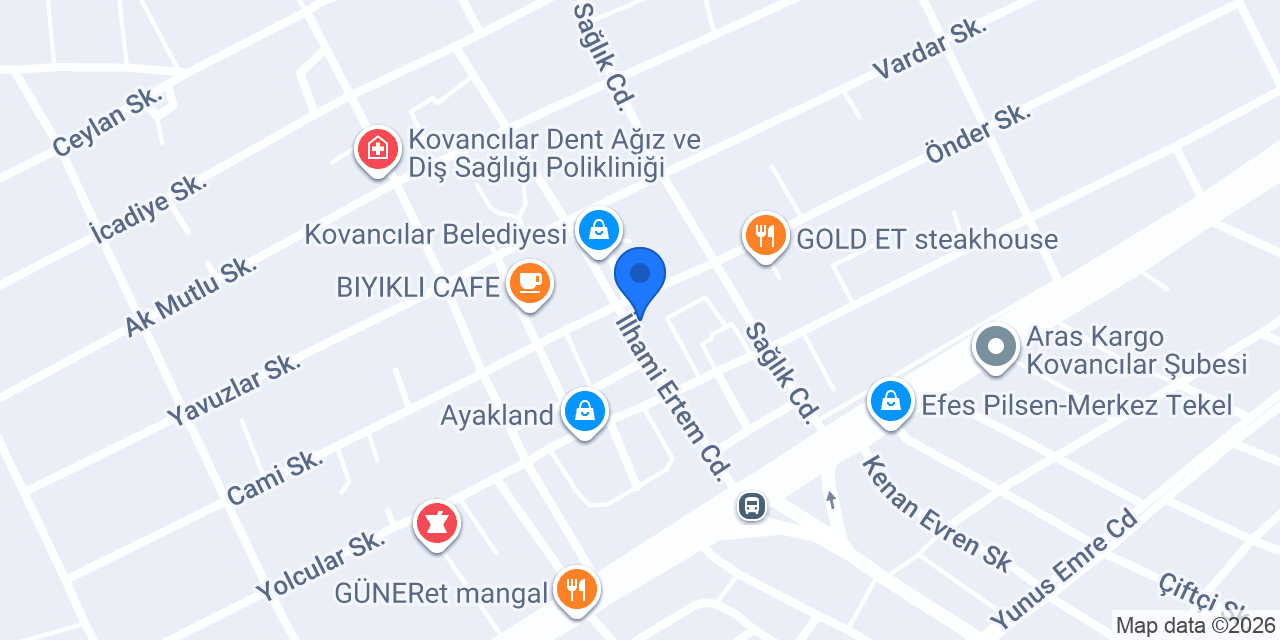 YAĞMUR ECZANESİ konumu