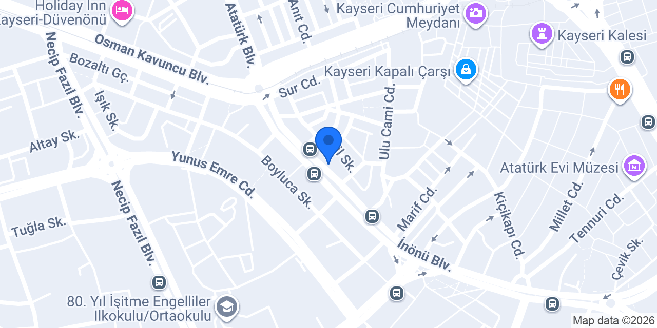 Terzi hacı konumu