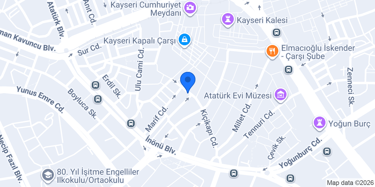 Ulu Kıymalı Pide konumu