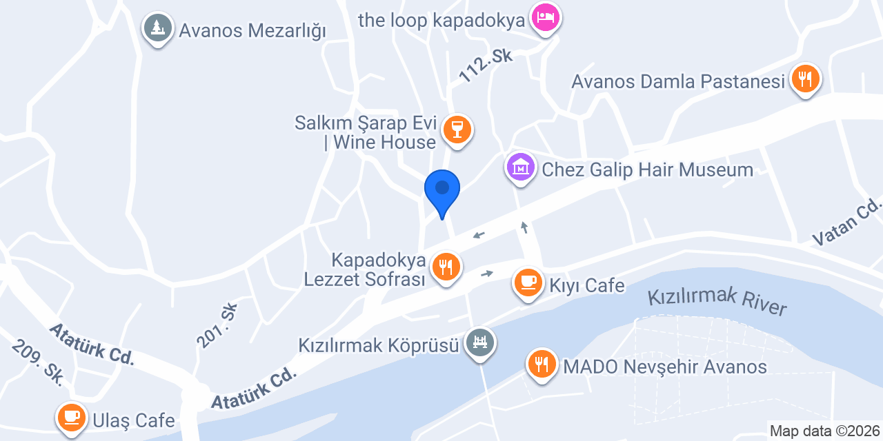 Avenue Coffee CO. konumu