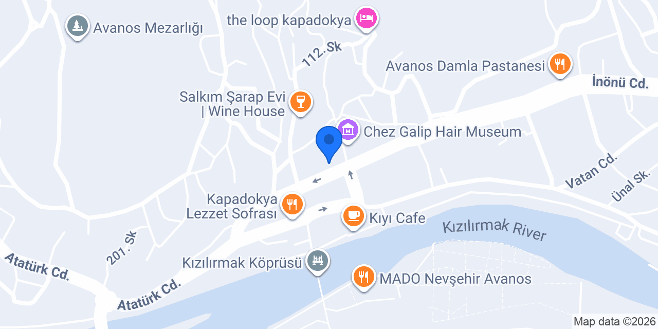 Kavak Çömlekçilik konumu