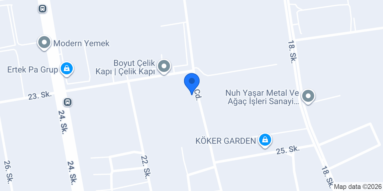 İdeal Yangın Söndürme konumu