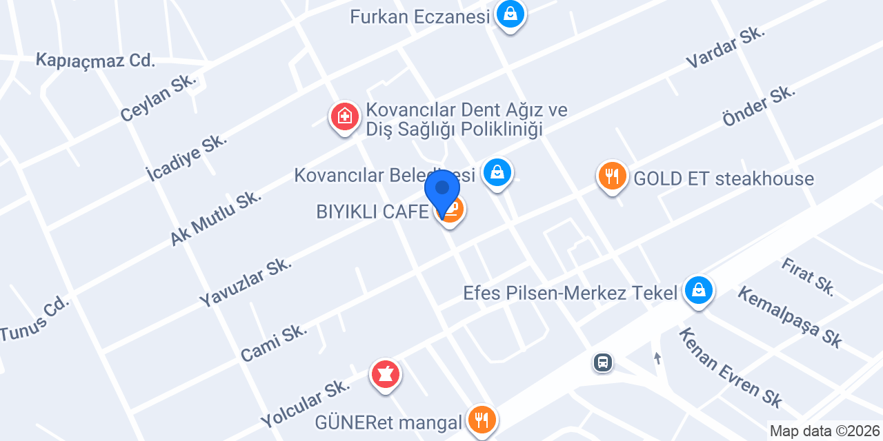 Çınar Künefe konumu