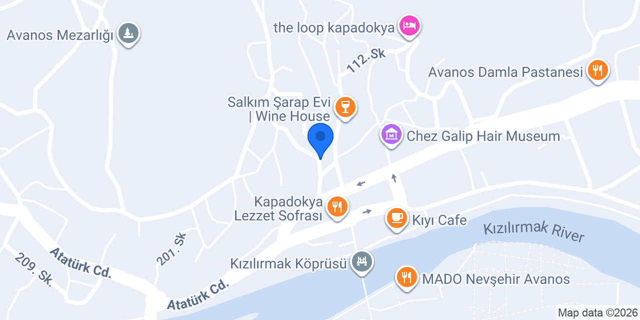 Zerdali kuruyemiş konumu