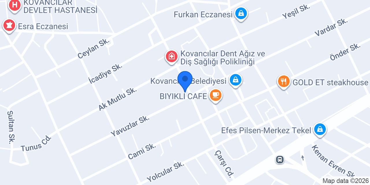 Kamelya Çiçekçilik konumu