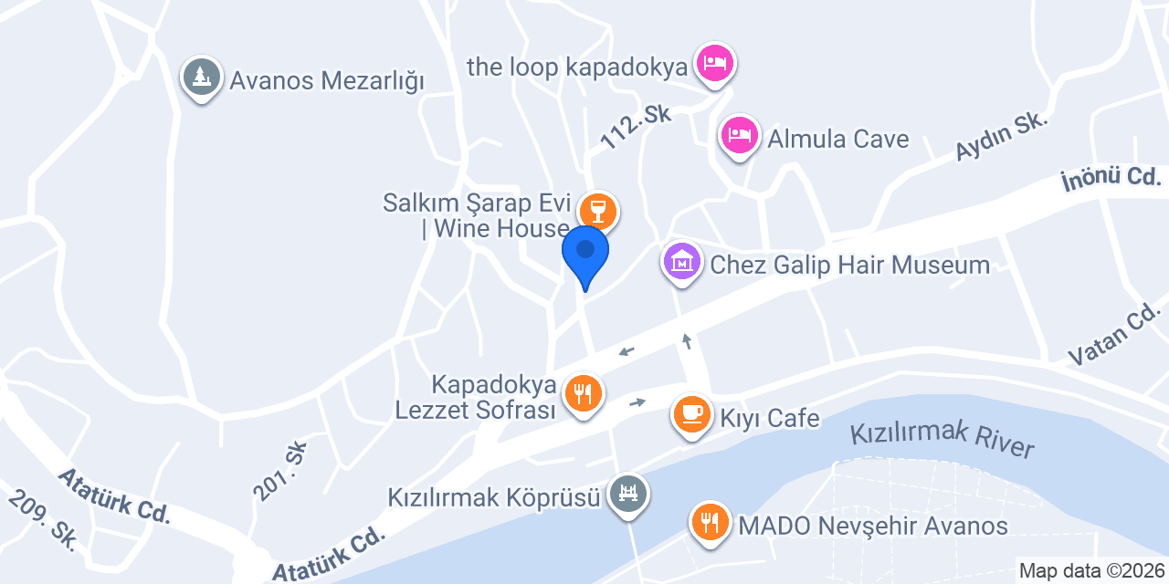 Kemeraltı Cafe konumu