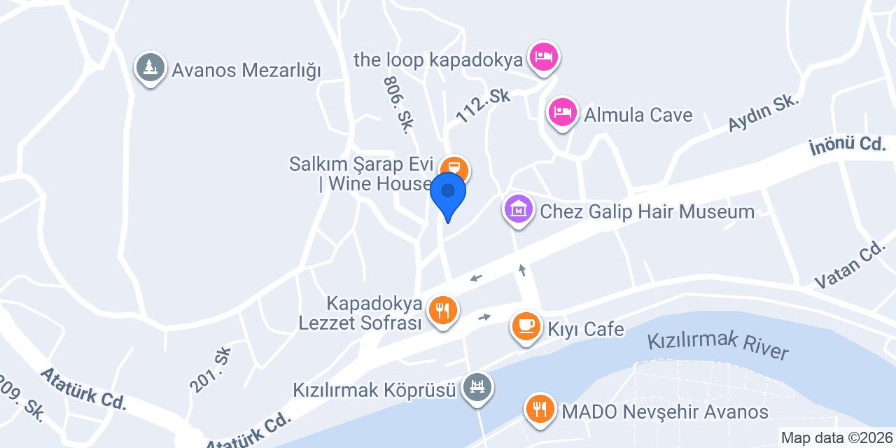 Toprağım Hediyelik konumu