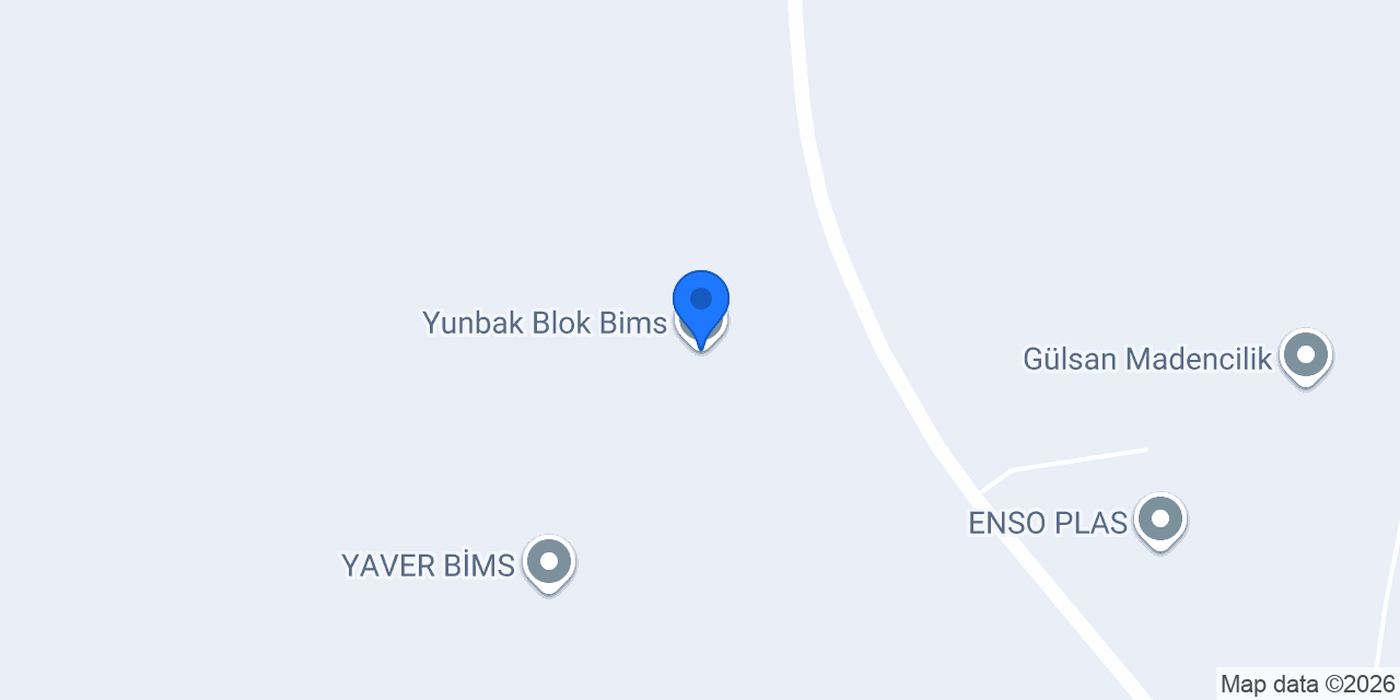 Yunbak Blok Bims konumu