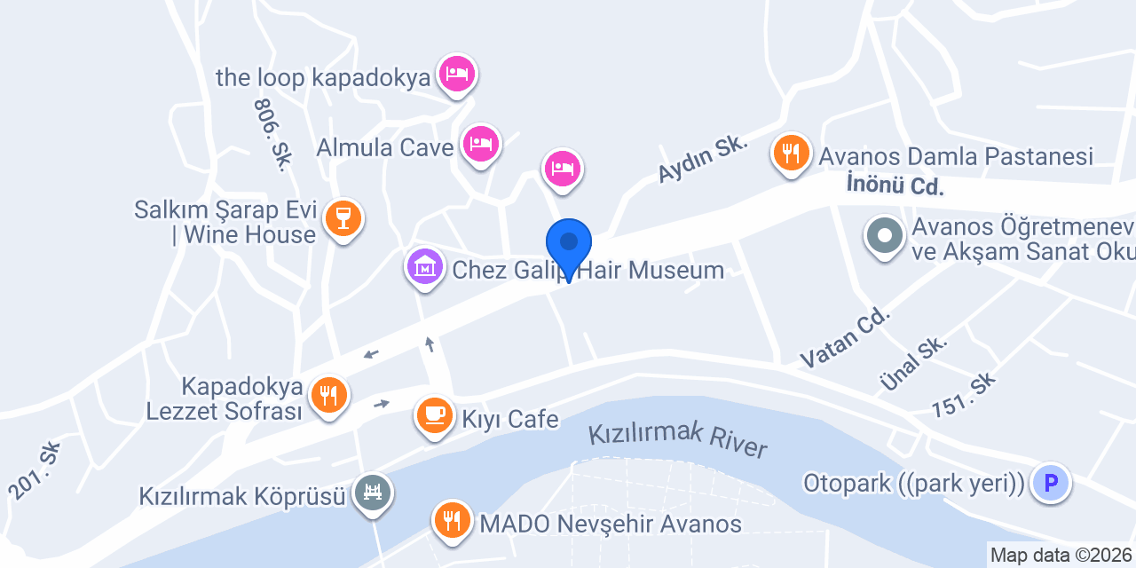 Cappadocia Daily Tours THEORY TRAVEL konumu