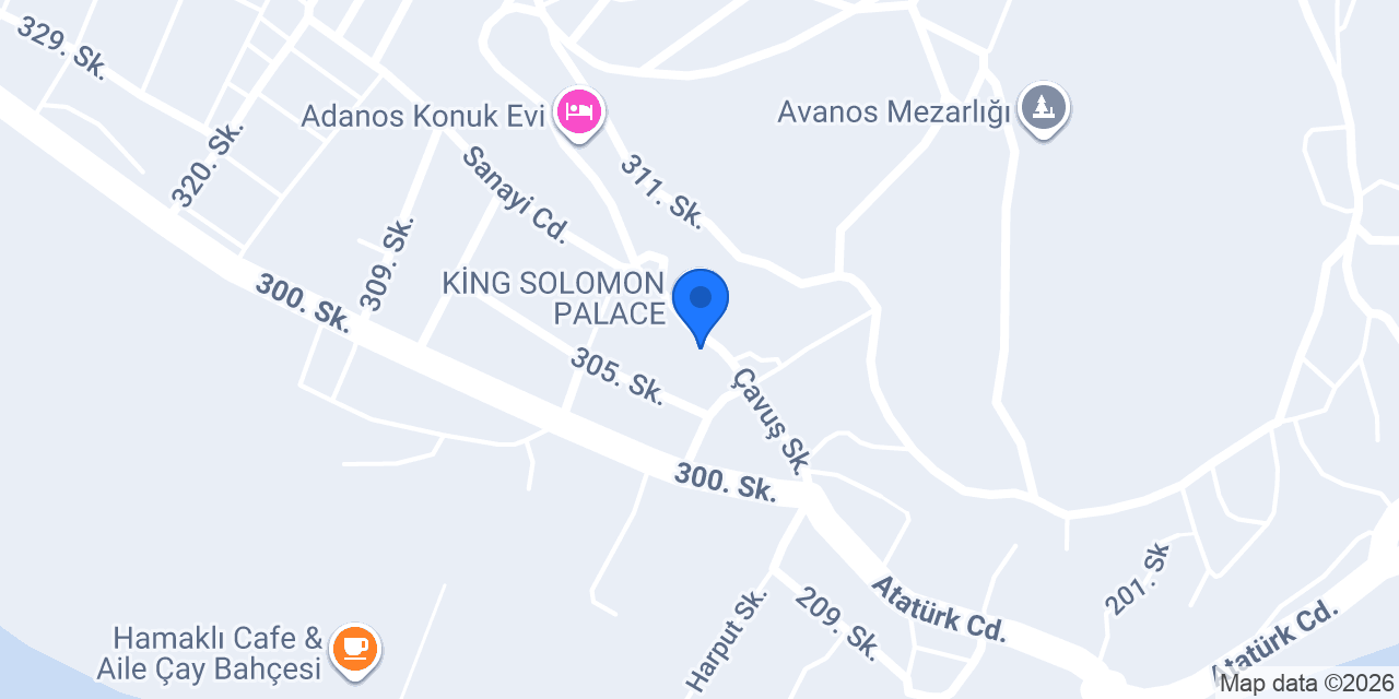 Kapadokya Avanos Suites Butik Otel konumu