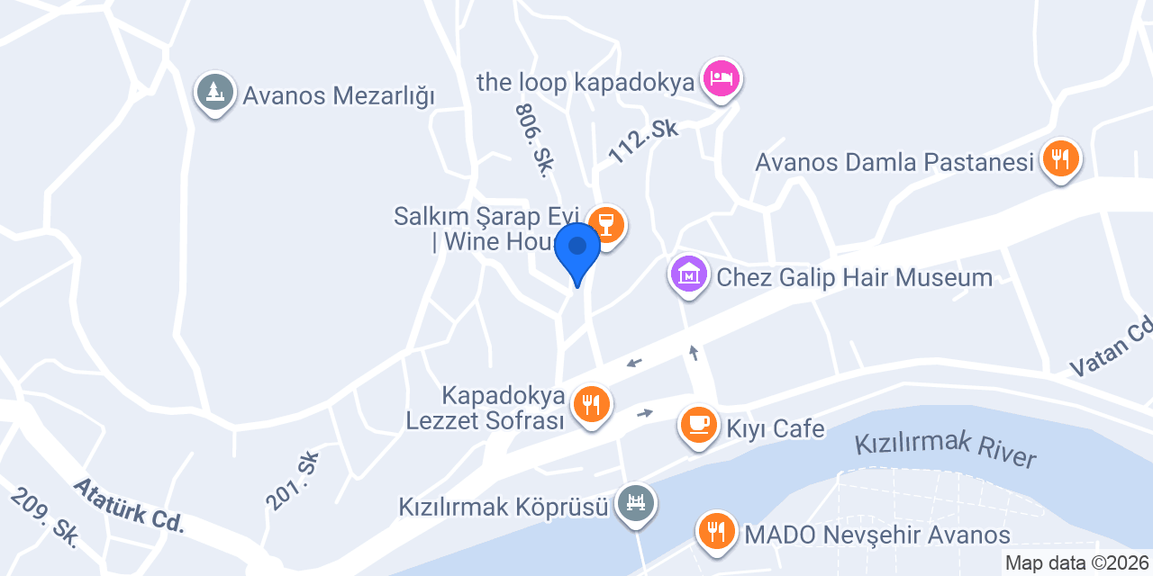 Konak Ballıca - Your Home in Avanos konumu