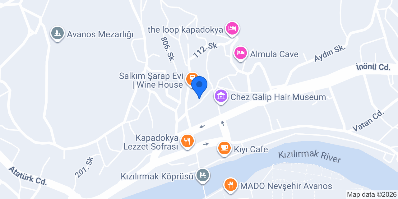 Gizemli Mağara konumu
