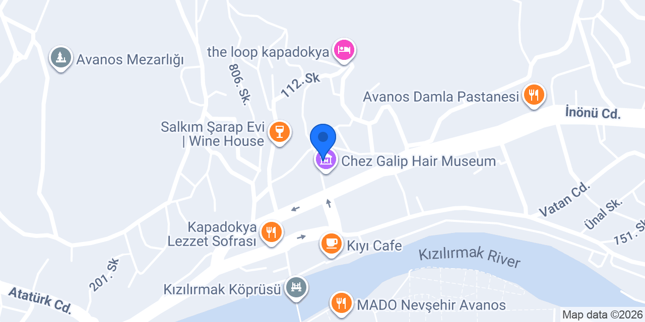 AVANOS İŞLİKBAŞI PİDE VE LAHMACUN SALONU konumu