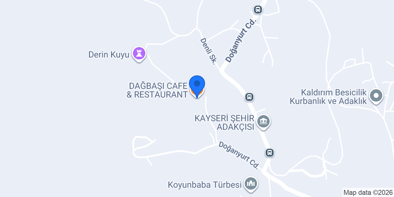 DAĞBAŞI CAFE & RESTAURANT konumu