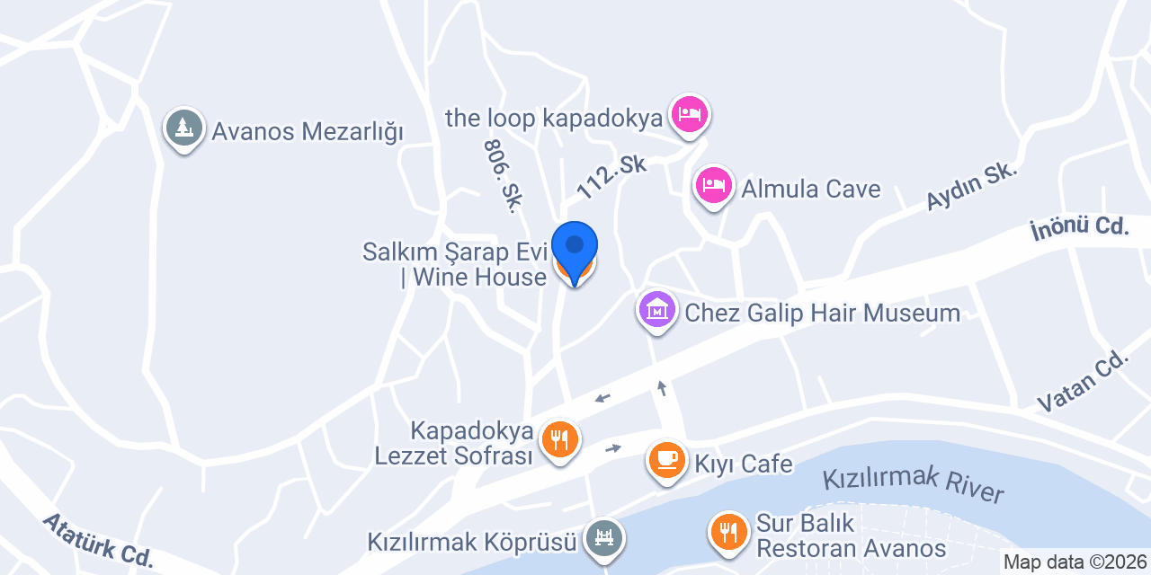 Salkım Şarap Evi | Wine House konumu