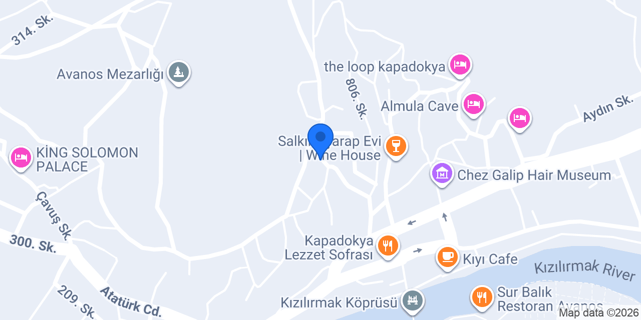 Sendian Guesthouse konumu