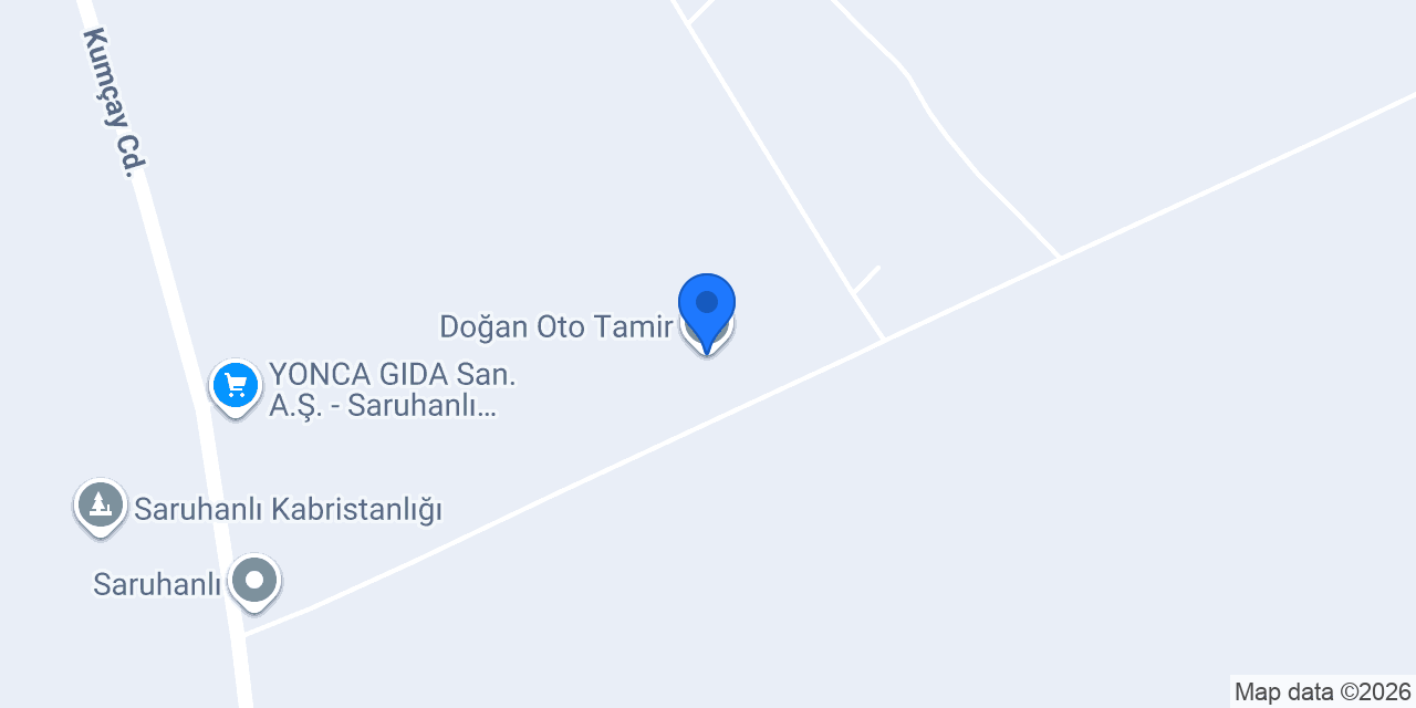Doğan Oto Tamir konumu