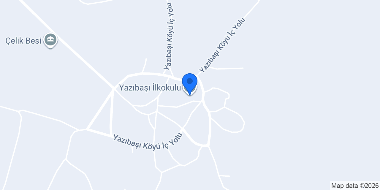 Yazıbaşı İlkokulu konumu