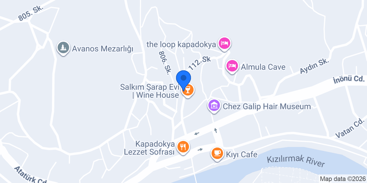 Otantik Cafe konumu
