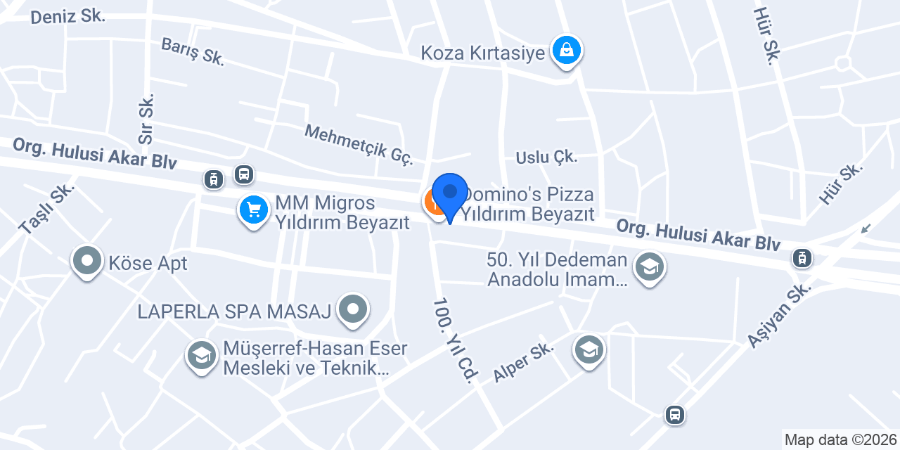 Orhan Anteplioğlu Express konumu