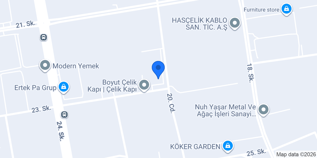 Direnç Mobilya konumu