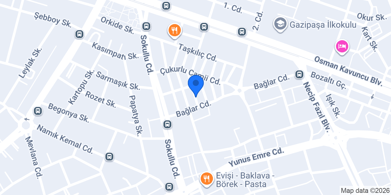 Öz Yapı dekorasyon konumu