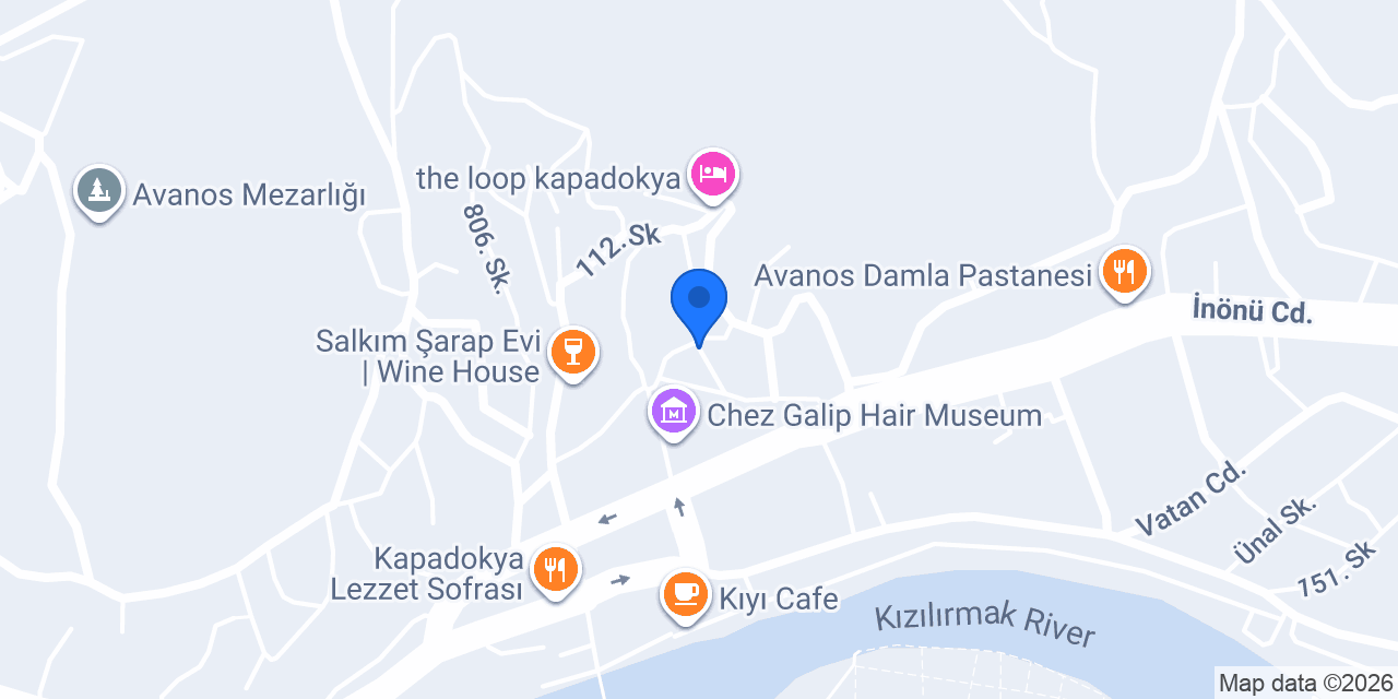 Freya Cappadocia konumu