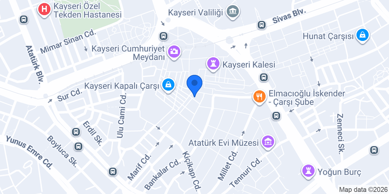 HACI SARRAF konumu
