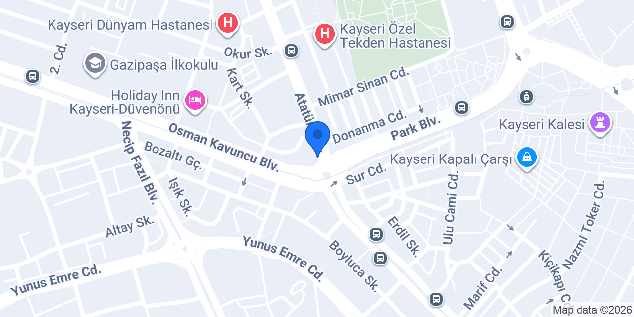 Deva Yaprak Dönercisi konumu