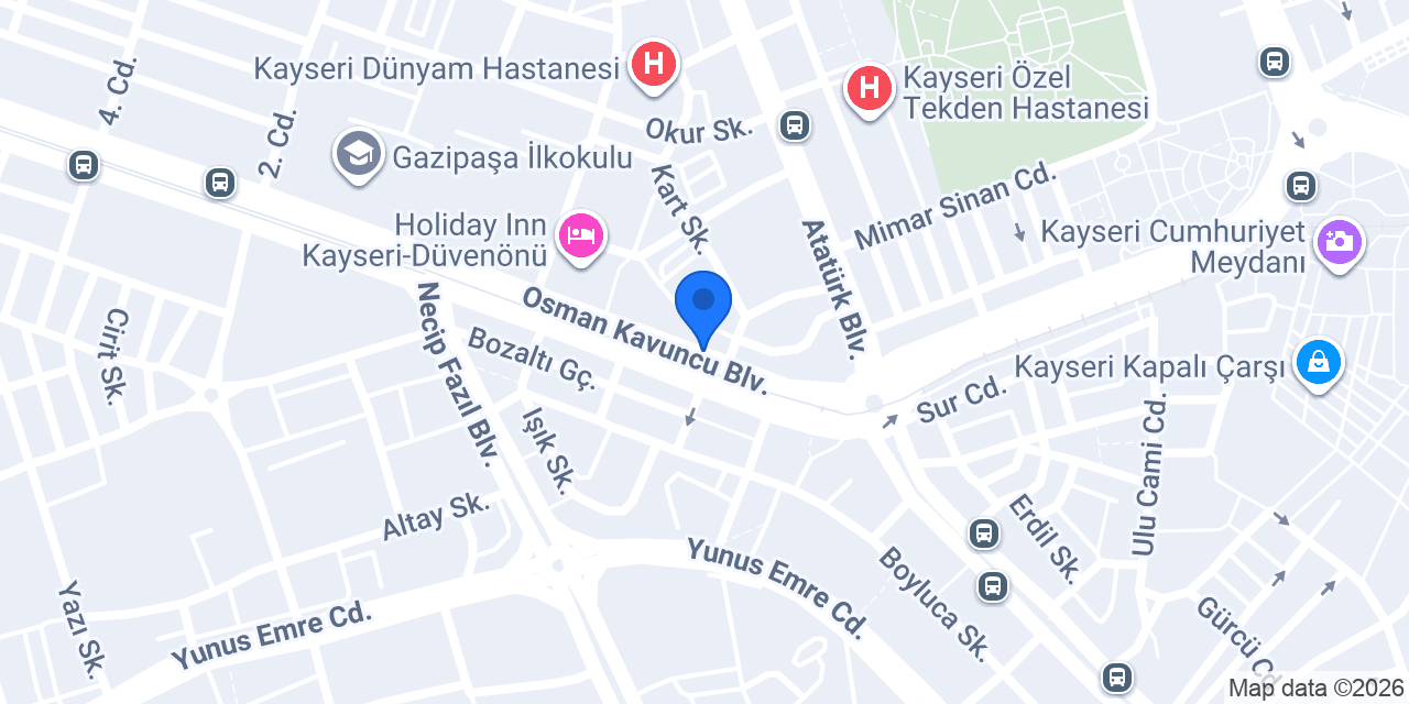 Ermak Büro Makinaları konumu