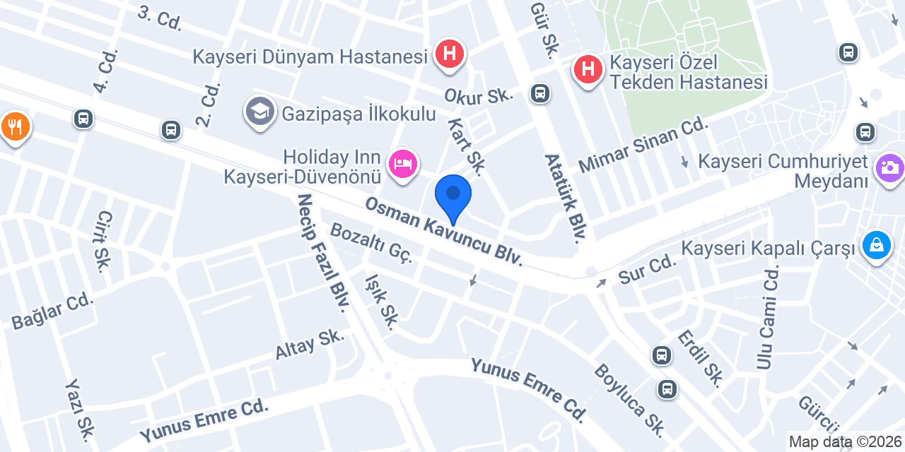 Admiral Otel konumu