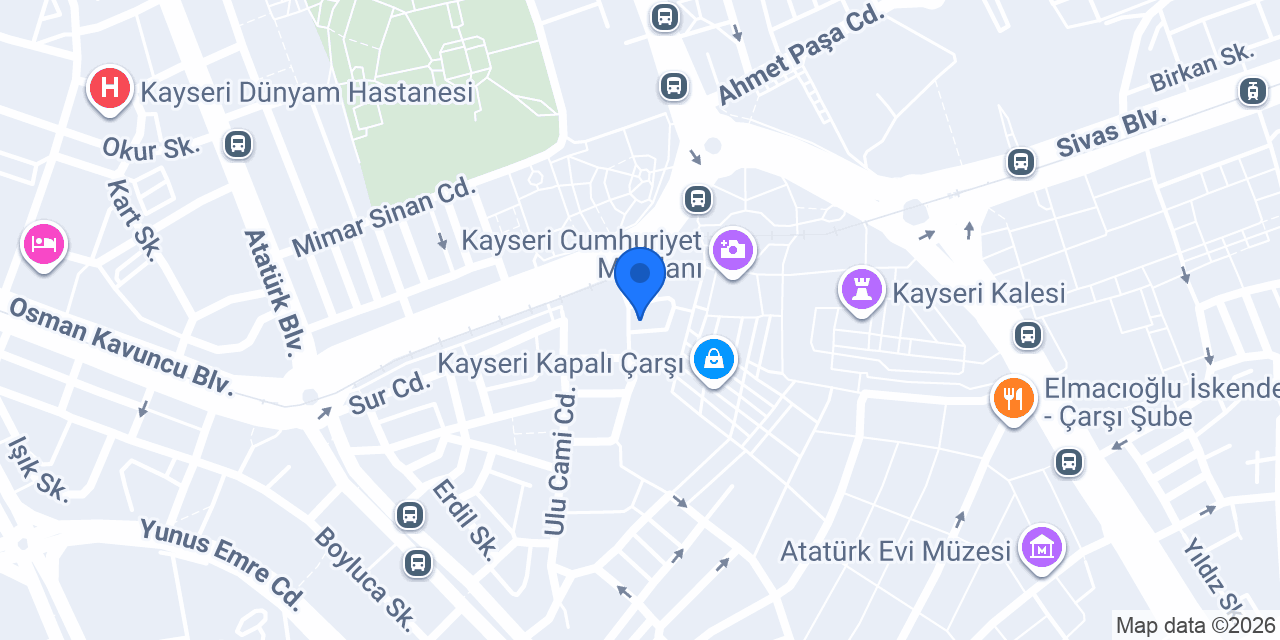 Davutoğlu Ticaret konumu