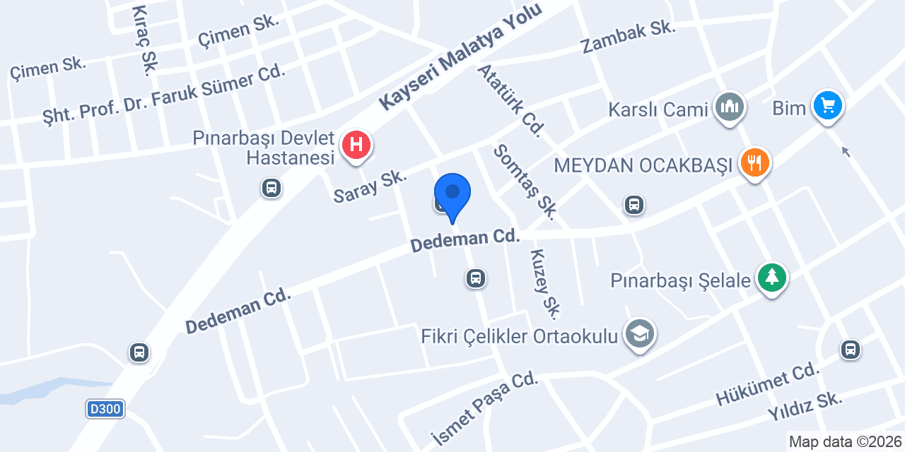 ECZANE BETÜL AKKAYA konumu