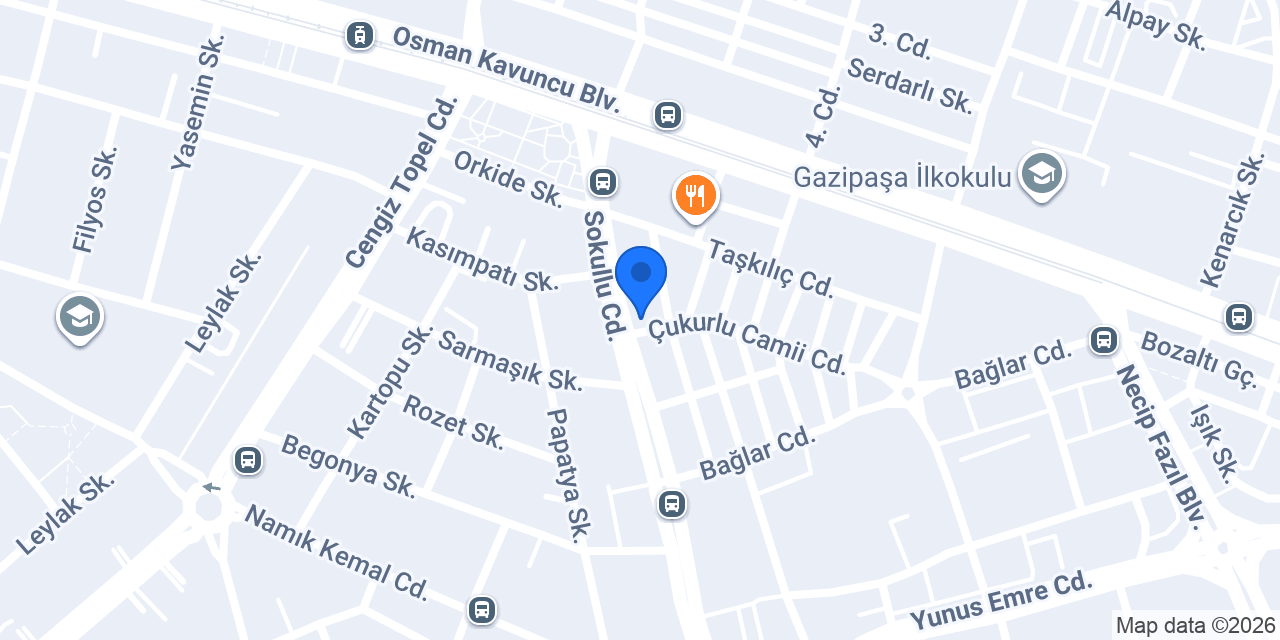 Öztan Kalorifer konumu