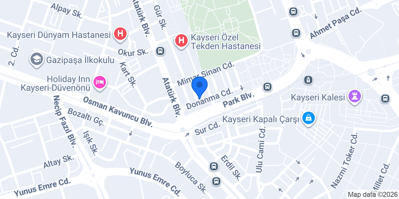 KLAS Atalay Hotel konumu