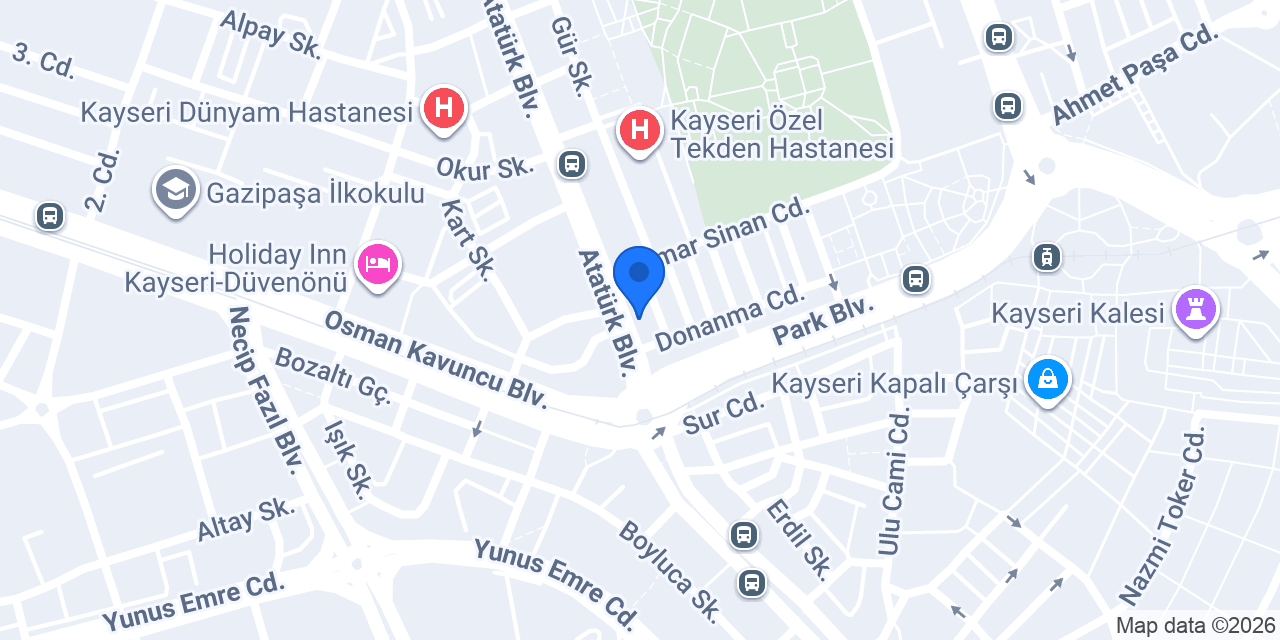 Fındık Pizza konumu