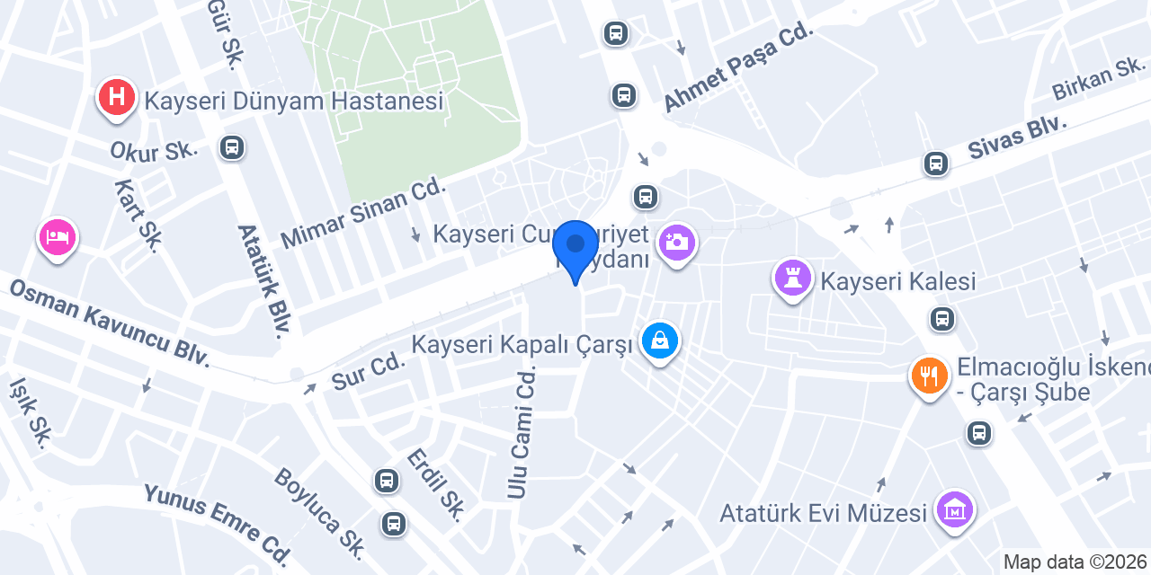 ATASOYLAR EMLAK konumu
