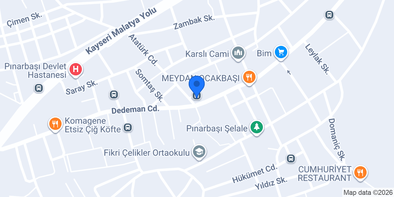 Terminal Taksi Durağı konumu
