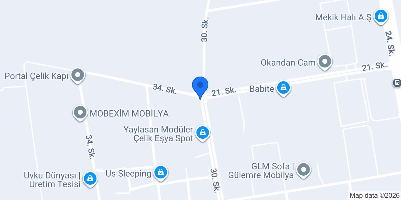 Akbronz Hırdavat konumu