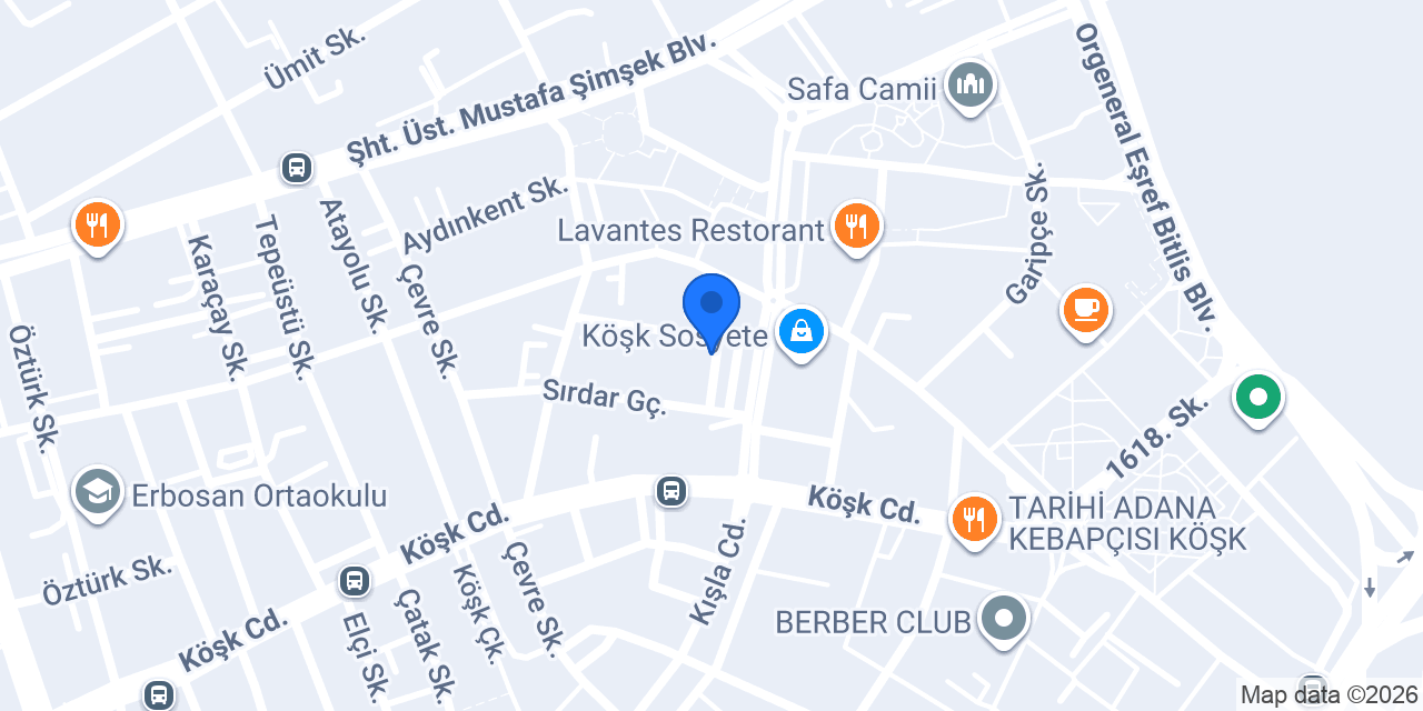 Queen Waffle | Köşk konumu