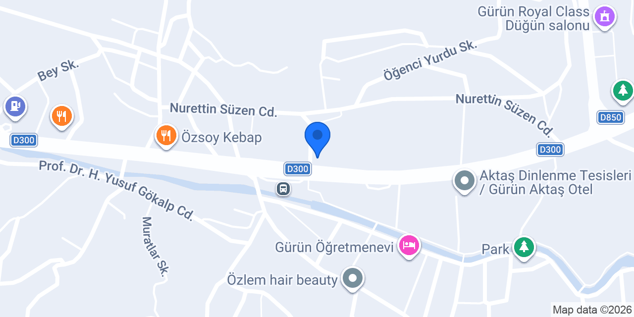 Veteriner Poliklinik konumu