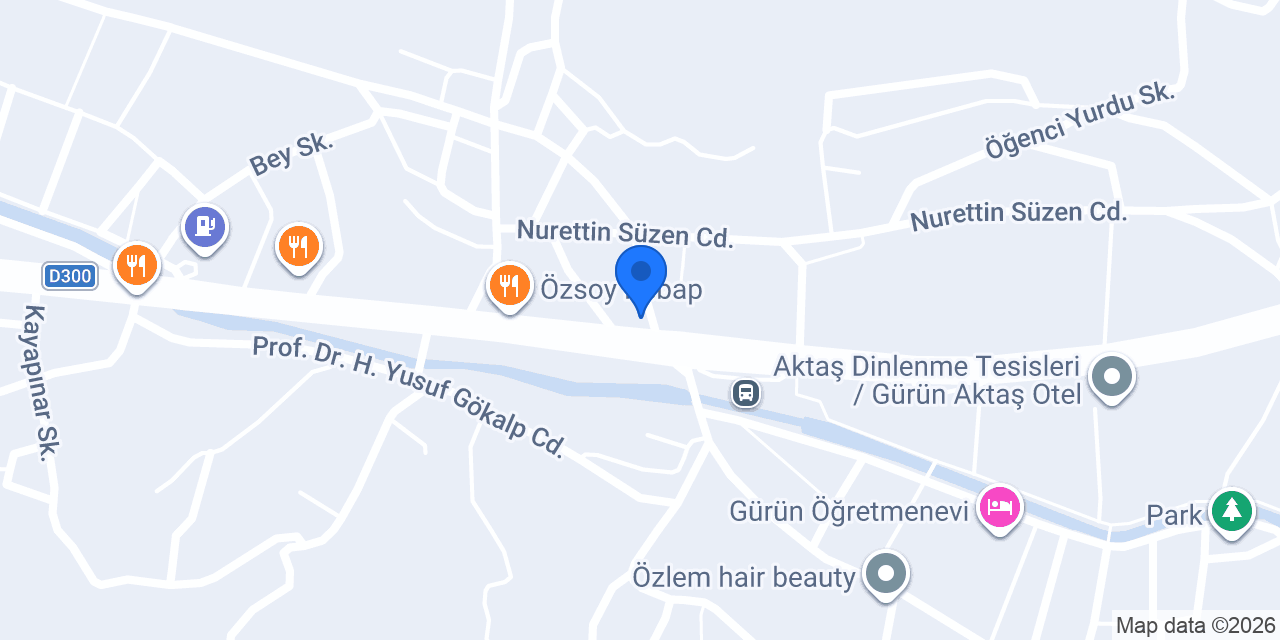 Gürün Eczanesi konumu