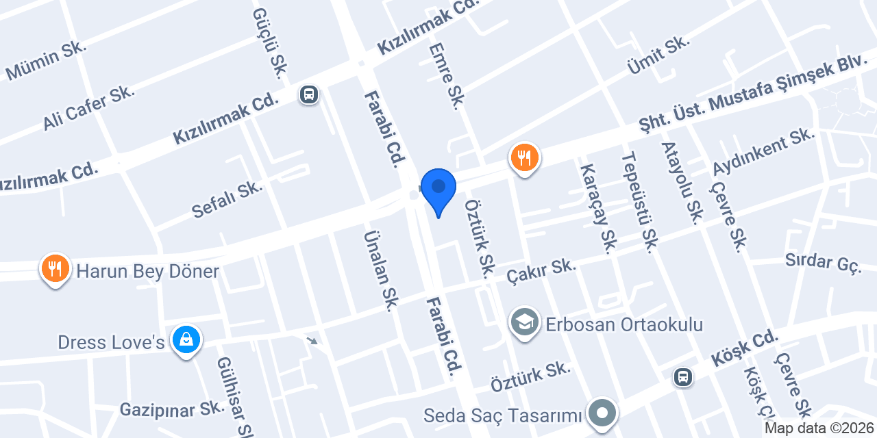 Akasya Taksi konumu