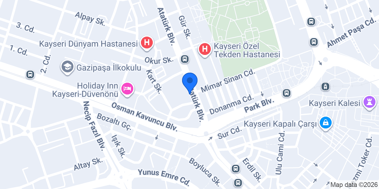 Asya Sürücü Kursu konumu
