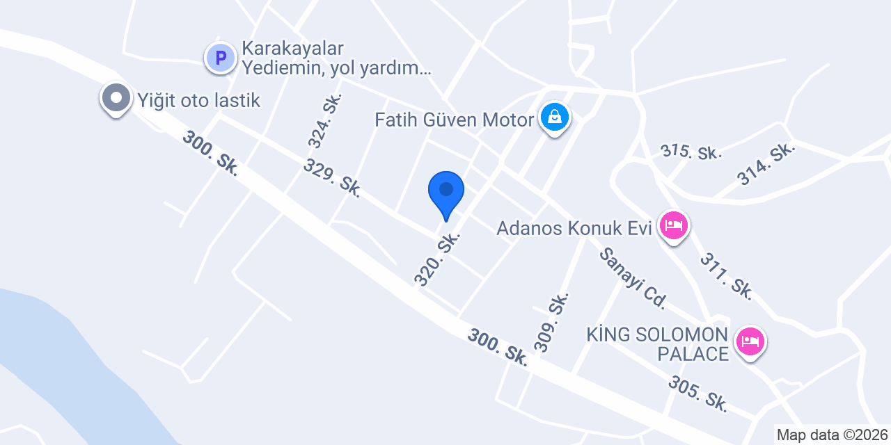 Anfora Çömlek konumu
