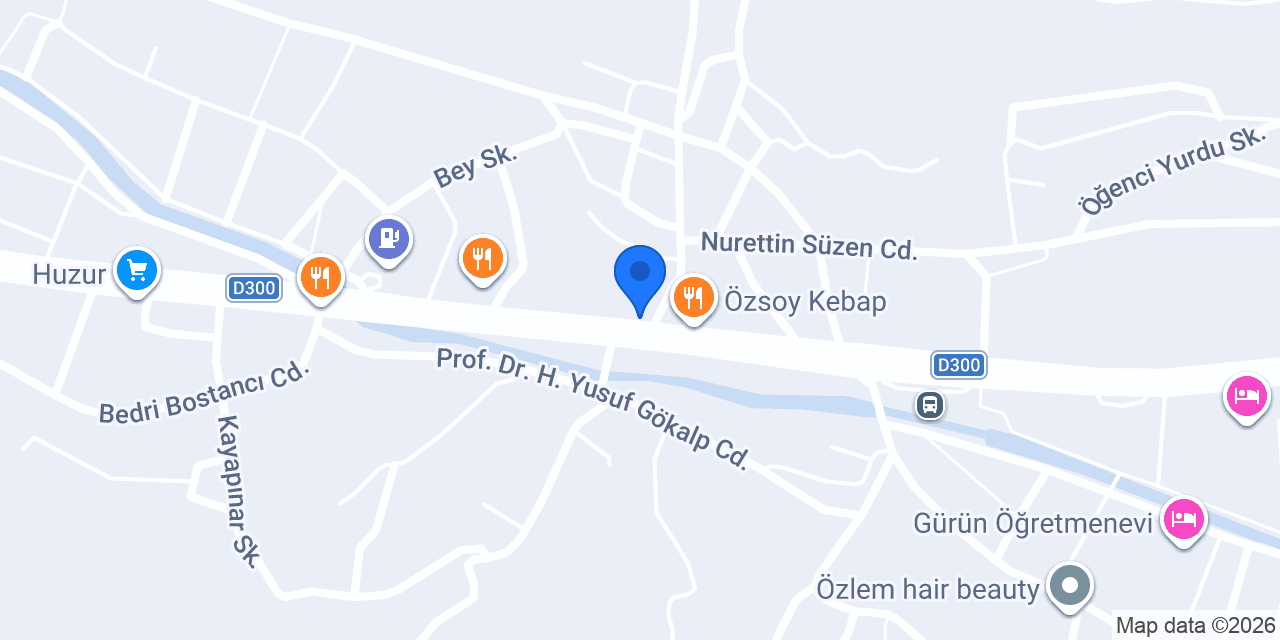 Derman Eczanesi konumu