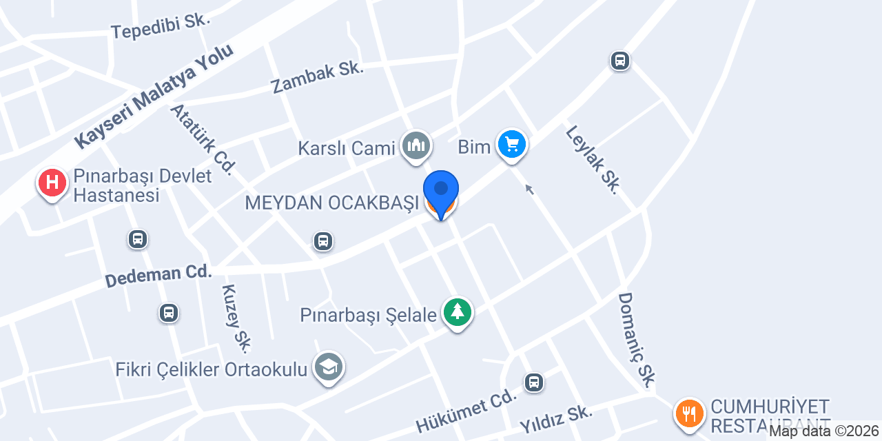 MEYDAN OCAKBAŞI konumu