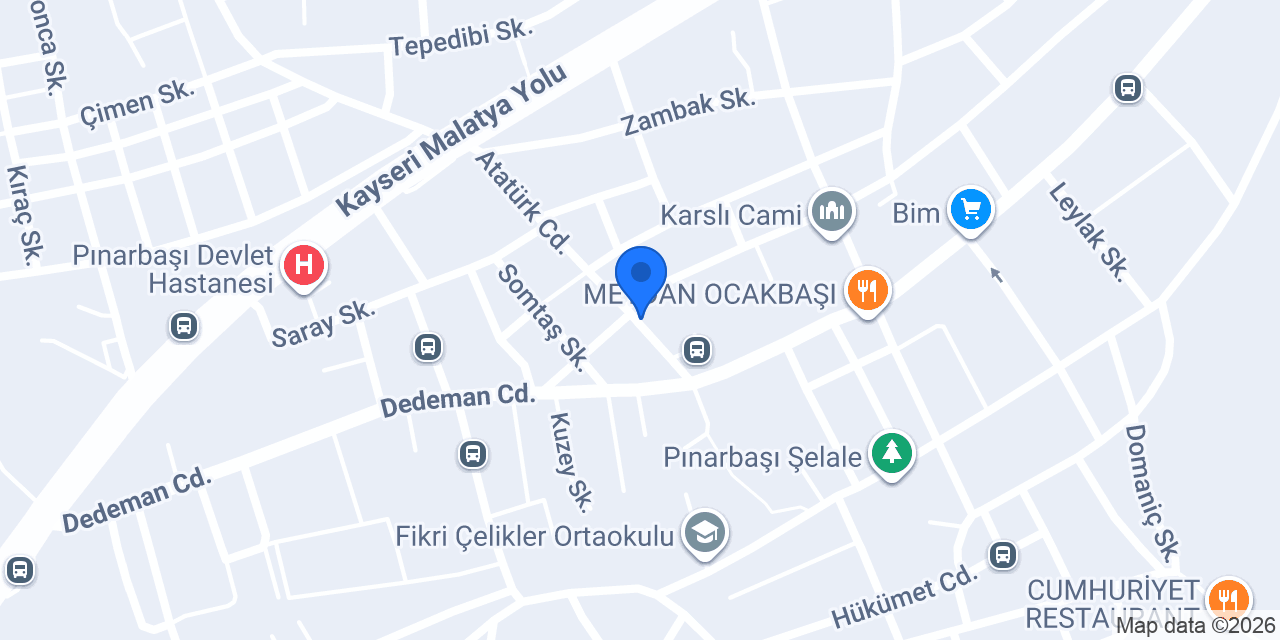 Güney Veteriner Kliniği konumu